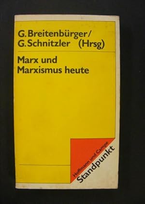 Seller image for Marx und Marxismus heute for sale by Antiquariat Strter