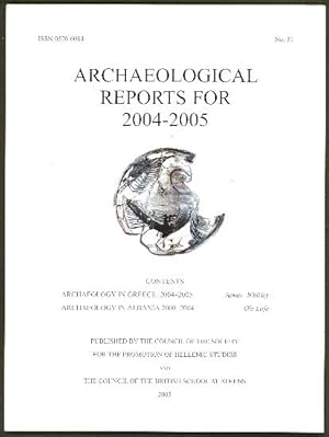 Seller image for Archeological Reports for 2004-2005 (No 51) for sale by The Glass Key