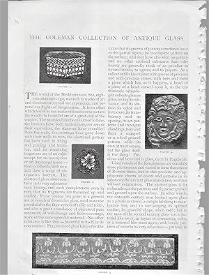 Imagen del vendedor de The Coleman Collection Of Antique Glass a la venta por Legacy Books II