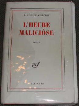 Image du vendeur pour L'heure Maliciose, roman. mis en vente par alphabets
