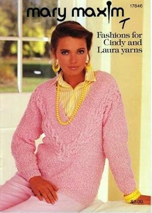 mary maxim Fashions for Cindy and Laura yarns