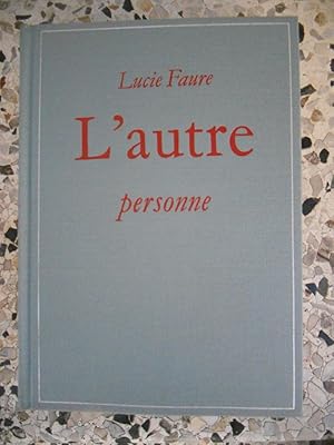 Seller image for L'autre personne for sale by Frederic Delbos