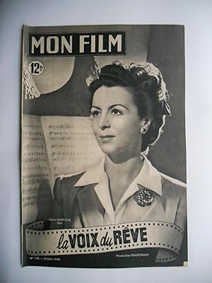 Bild des Verkufers fr La voix du reve - Mon film n 148 zum Verkauf von Frederic Delbos