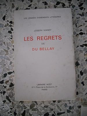 Imagen del vendedor de Les regrets de Du Bellay a la venta por Frederic Delbos