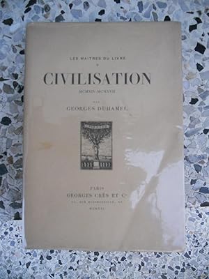 Image du vendeur pour Civilisation MCMXIV-MCMXVII mis en vente par Frederic Delbos