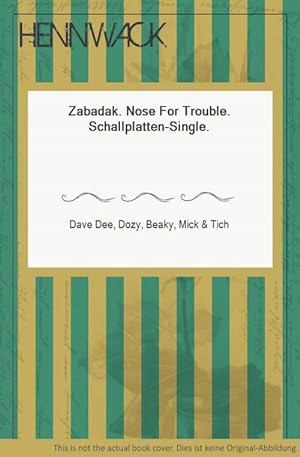 Bild des Verkufers fr Zabadak. Nose For Trouble. Schallplatten-Single. zum Verkauf von HENNWACK - Berlins grtes Antiquariat