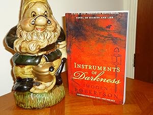 Seller image for INSTRUMENTS OF DARKNESS+++UK UNCORRECTED PROOF COPY+++SIGNED AND LINED+++ for sale by Long Acre Books