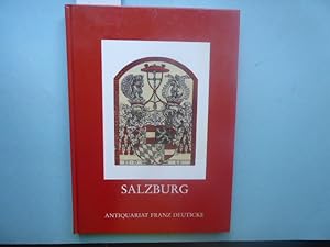 Immagine del venditore per Katalog 259: Salzburg. 3336 B�cher, Dokumente und Karten zur Geschichte, Kunst und Wissenschaft in Stadt und Land Salzburg. venduto da Antiquariat Heinzelm�nnchen