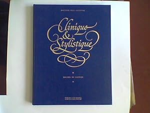 Seller image for Clinique de stylistique for sale by Librairie de la Garenne