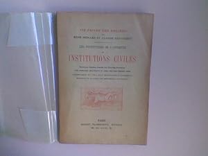 Bild des Verkufers fr Les Institutions de l'Antiquit. Institutions civiles. Guerre - Sciences zum Verkauf von Librairie de la Garenne