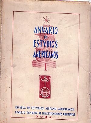 ANUARIO DE ESTUDIOS AMERICANOS. Tomo XVII