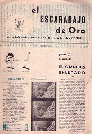 EL ESCARABAJO DE ORO - No. 3. Año I, septiembre octubre de 1961