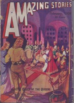 Imagen del vendedor de AMAZING Stories: February, Feb. 1938 a la venta por Books from the Crypt