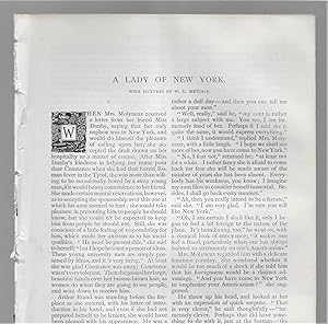 Seller image for A Lady Of New York for sale by Legacy Books II