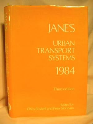Bild des Verkufers fr JANE'S URBAN TRANSPORT SYSTEMS 1984 zum Verkauf von Robert Gavora, Fine & Rare Books, ABAA