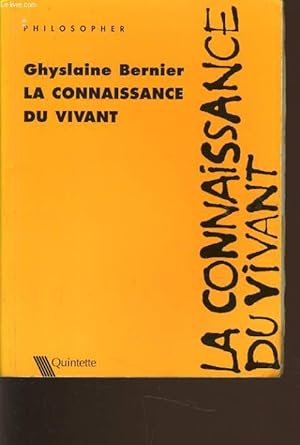 Image du vendeur pour LA CONNAISSANCE DU VIVANT mis en vente par Le-Livre