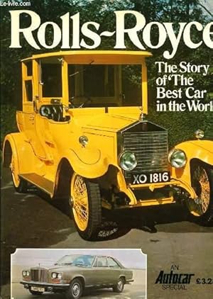 Seller image for ROLLS-ROYCE the story of the best car in the World for sale by Le-Livre