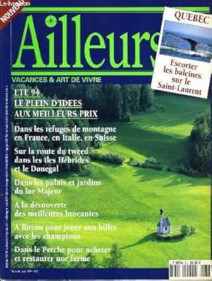 Immagine del venditore per AILLEURS n5 : Et 94 le plein d'ides aux meilleurs prix, Quebec escorter les baleines sur le Saint Laurent venduto da Le-Livre