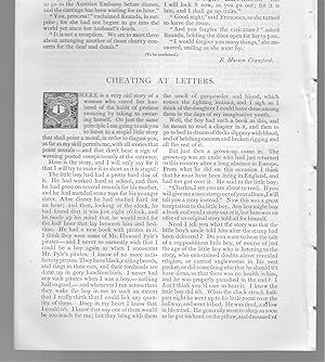 Seller image for Cheating At Letters for sale by Legacy Books II