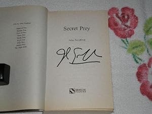 Seller image for Secret Prey: Signed for sale by SkylarkerBooks