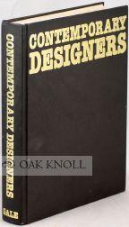 Imagen del vendedor de CONTEMPORARY DESIGNERS a la venta por Oak Knoll Books, ABAA, ILAB