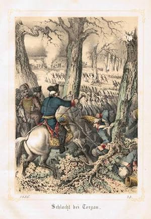 Bild des Verkufers fr Schlacht bei Torgau. zum Verkauf von Antiquariat Martin Barbian & Grund GbR