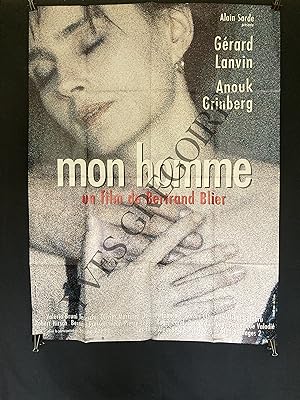 MON HOMME-FILM DE BERTRAND BLIER-AFFICHE 120 X 160