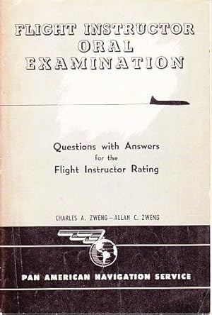 Imagen del vendedor de Flight Instructor Oral Examination a la venta por Monroe Bridge Books, MABA Member