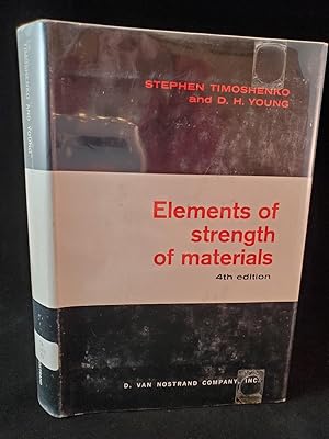 Immagine del venditore per Elements of Strength of Materials, 4th edition venduto da Bingo Books 2