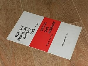 Wrexham Official Club Handbook Season 1964-1965