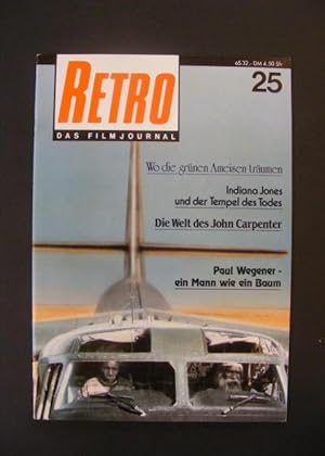 Bild des Verkufers fr Retro Filmjournal Nr. 25 - Die Welt des John Carpenter / Paul Wegener zum Verkauf von Antiquariat Strter