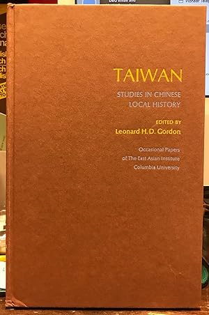 Seller image for Taiwan; studies in Chinese local history for sale by Hammer Mountain Book Halls, ABAA