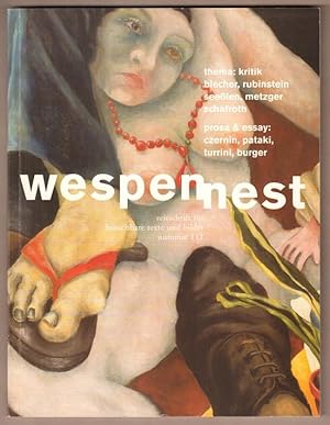 Seller image for Wespennest. Zeitschrift fr brauchbare Texte und Bilder. Nummer 111. for sale by Antiquariat Neue Kritik