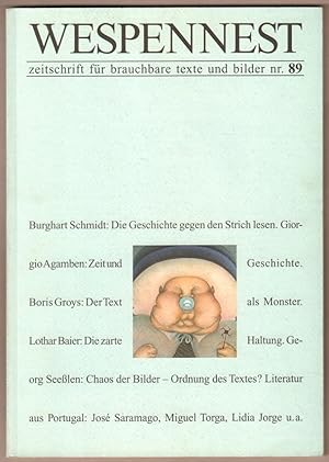 Seller image for Wespennest. Zeitschrift fr brauchbare Texte und Bilder. Nummer 89. for sale by Antiquariat Neue Kritik