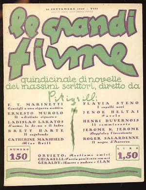 Bild des Verkufers fr Consigli ad una signora scettica in Le grandi firme #150 15 Settembre 1930 zum Verkauf von Parigi Books, Vintage and Rare