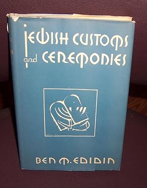 Seller image for Jewish Customs and Ceremonies for sale by Henry E. Lehrich
