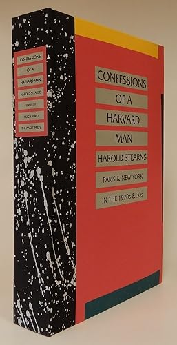 Seller image for Confessions of a Harvard Man for sale by Contact Editions, ABAC, ILAB