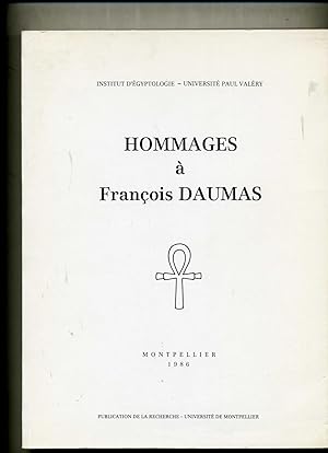 HOMMAGES A FRANCOIS DAUMAS.