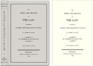 Bild des Verkufers fr The Study and Practice of the Law zum Verkauf von The Lawbook Exchange, Ltd., ABAA  ILAB