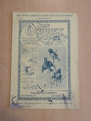 The Osprey , An Illustrated Monthly Magazine of Ornithology , Volume 2, No. 4, December 1897