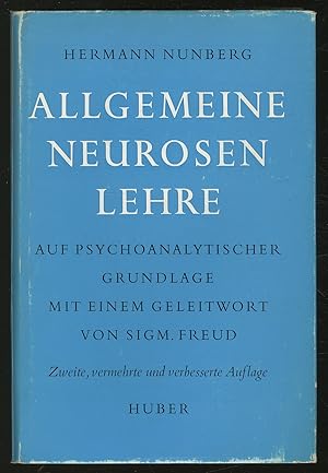 Imagen del vendedor de Allgemeine Neurosenlehre: Auf Psychoanalytischer Grundlage a la venta por Between the Covers-Rare Books, Inc. ABAA