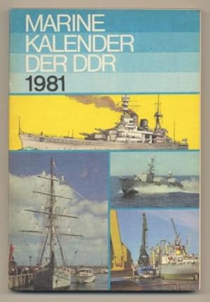 Marine-Kalender der DDR 1981.