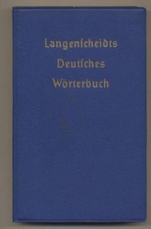 Immagine del venditore per Langenscheidts Deutsches Wrterbuch. Rechtschreibung und Grammatik. venduto da Leonardu