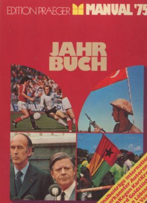 Bild des Verkufers fr Manual 75. Jahrbuch. Lesebuch zum Zeitgeschehen. zum Verkauf von Leonardu