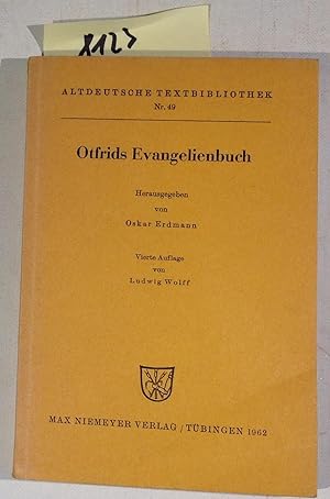 Bild des Verkufers fr Odfrids Evangelienbuch - Altdeutsche Textbibliothek Nr. 49 zum Verkauf von Antiquariat Trger