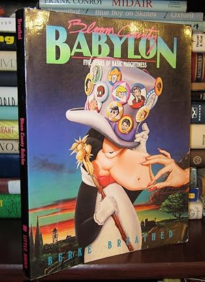 Seller image for BLOOM COUNTY BABYLON, FIVE YEARS OF BASIC NAUGHTINESS for sale by Rare Book Cellar
