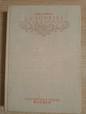 Seller image for La sonrisa de la esfinge for sale by Gibbon Libreria