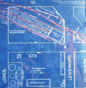 Map of San Francisco Waterfront, San Francisco County, CA.