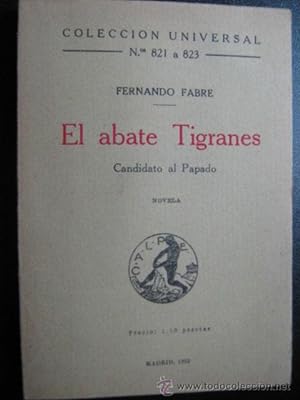 Seller image for EL ABATE TIGRANES for sale by Librera Maestro Gozalbo