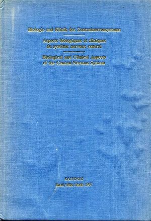 Imagen del vendedor de BIOLOGIE UND KLINIK DES ZENTRALNERVENSYSTEMS. Aspects biologiques et cliniques du systeme nerveus central. Biological and Clinical Aspects of the Central Nervous System. Symposium. a la venta por Kurt Gippert Bookseller (ABAA)